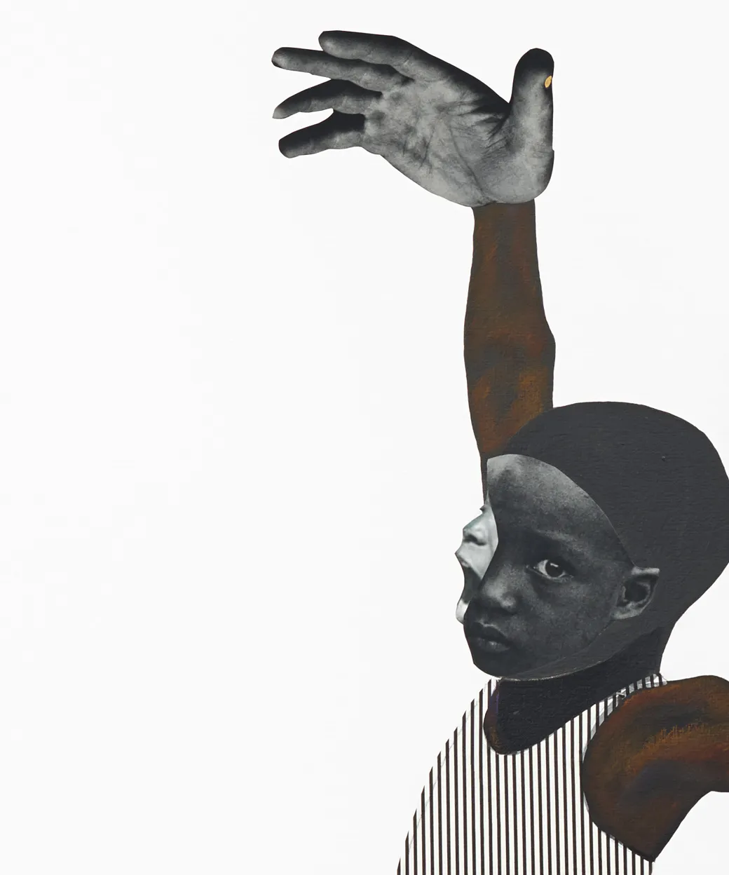Deborah Roberts, Armor, 2018
