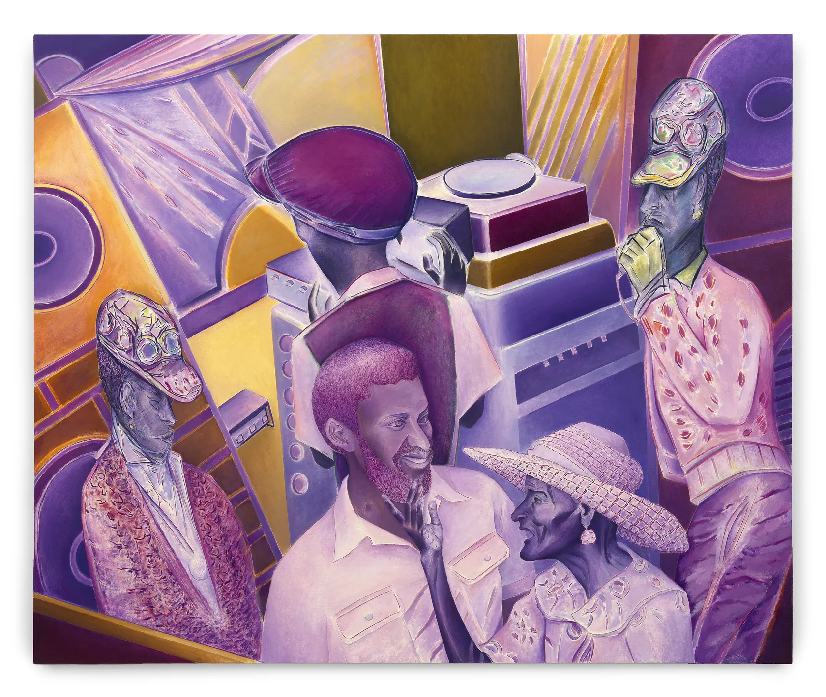 Denzil Forrester Call of The Drum, 2021