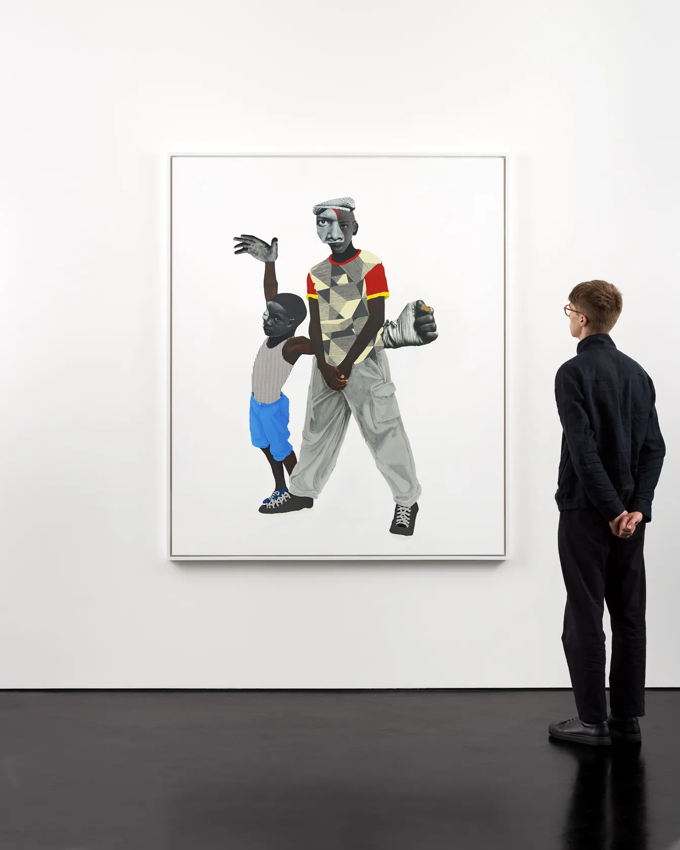 Deborah Roberts, Armor, 2018