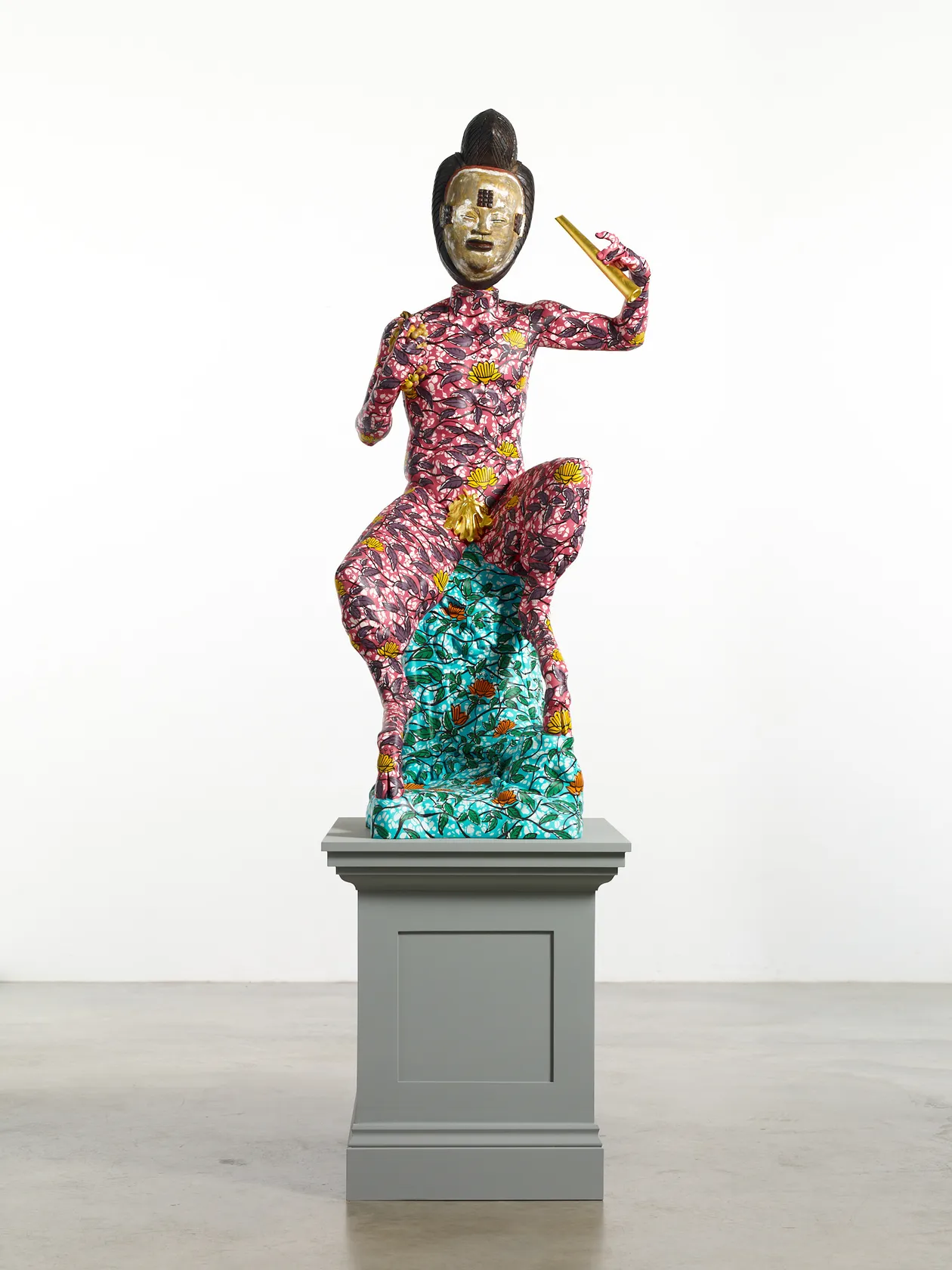 Yinka Shonibare Hybrid Sculpture (Pan), 2021