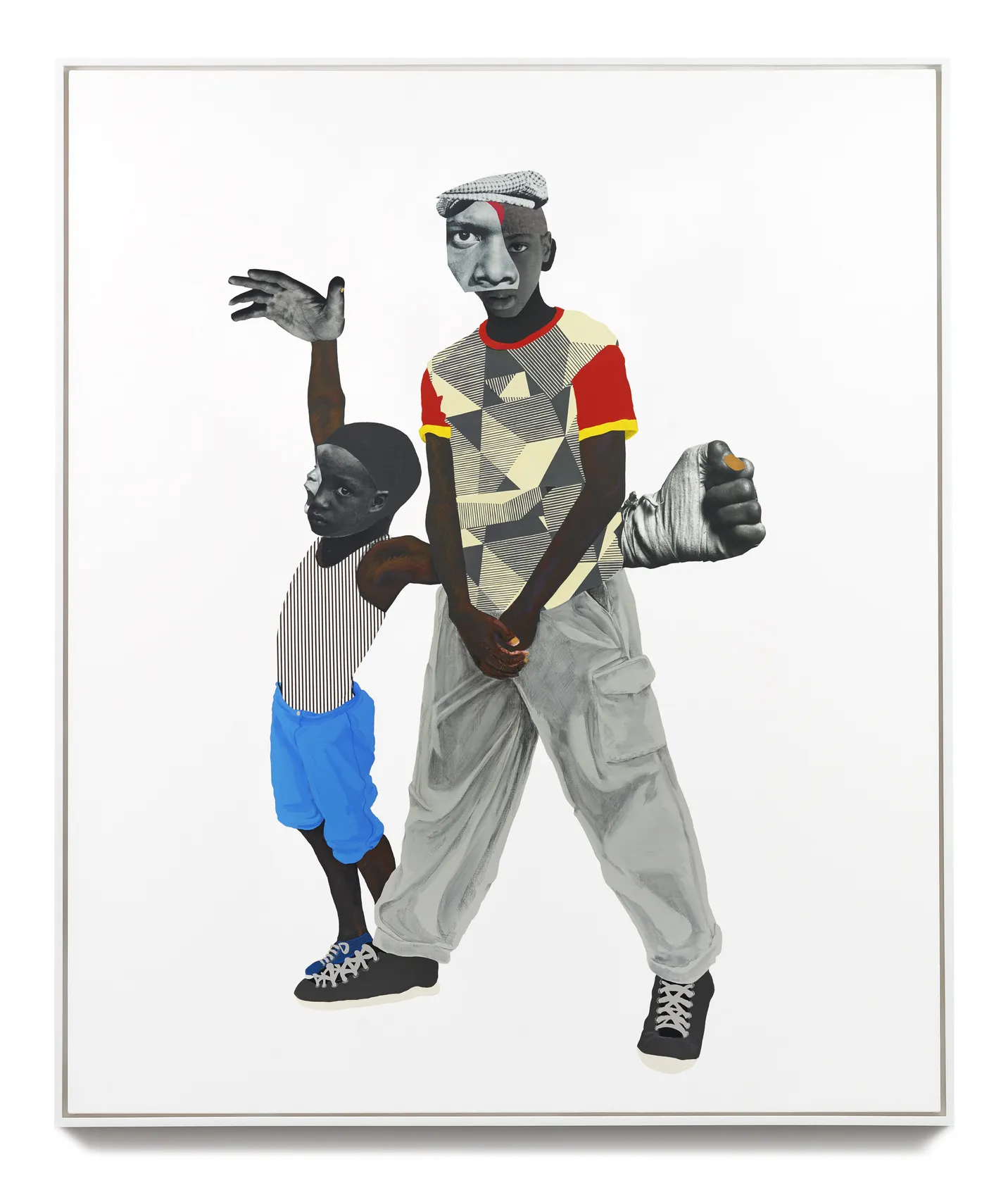 Deborah Roberts, Armor, 2018