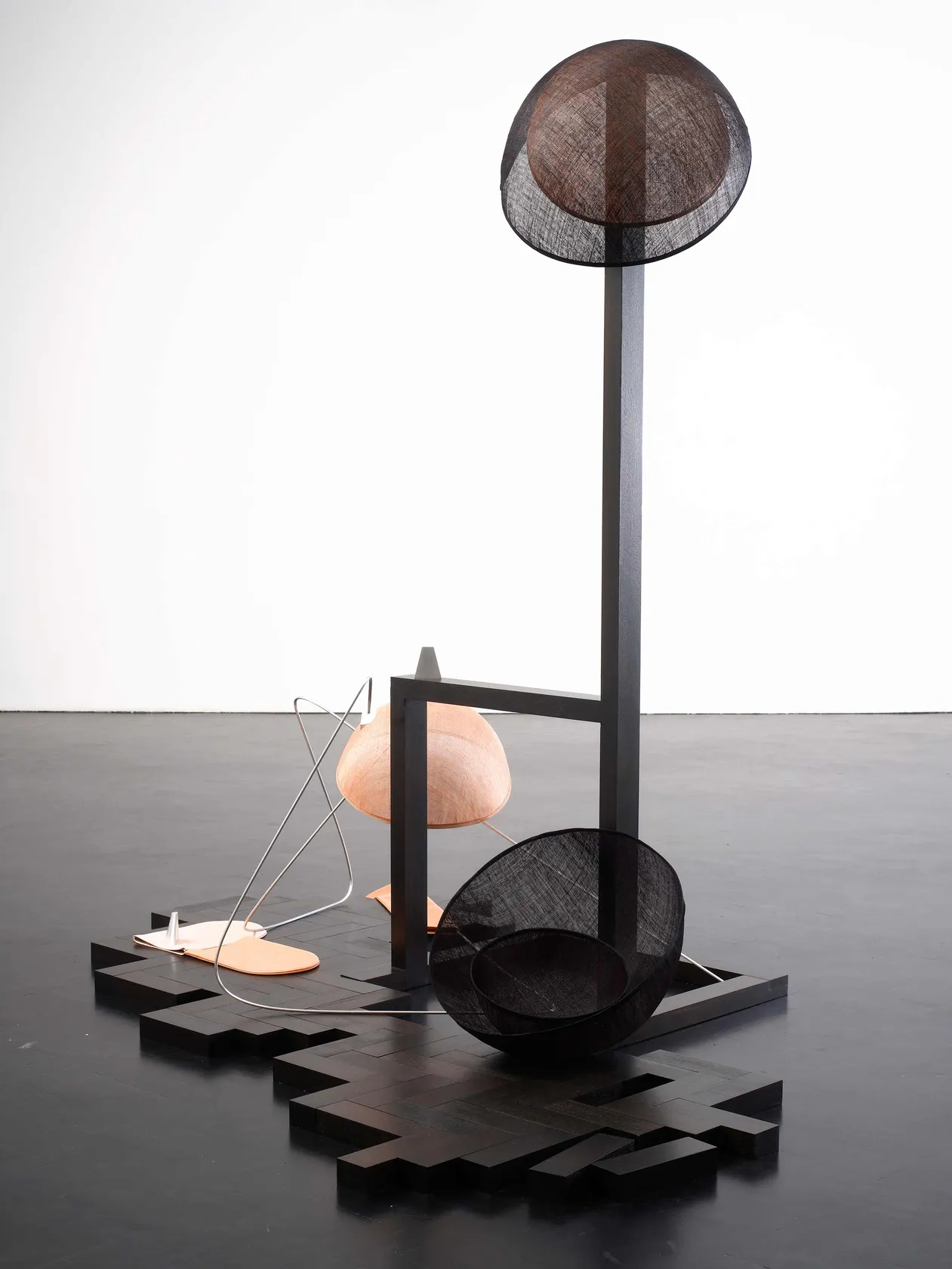 Claire Barclay, Flat Peach I, 2010