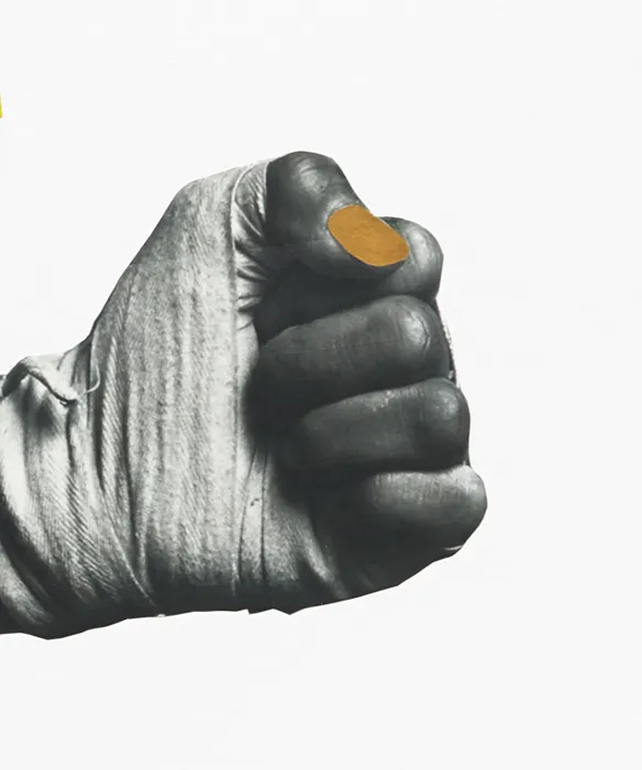 Deborah Roberts, Armor, 2018