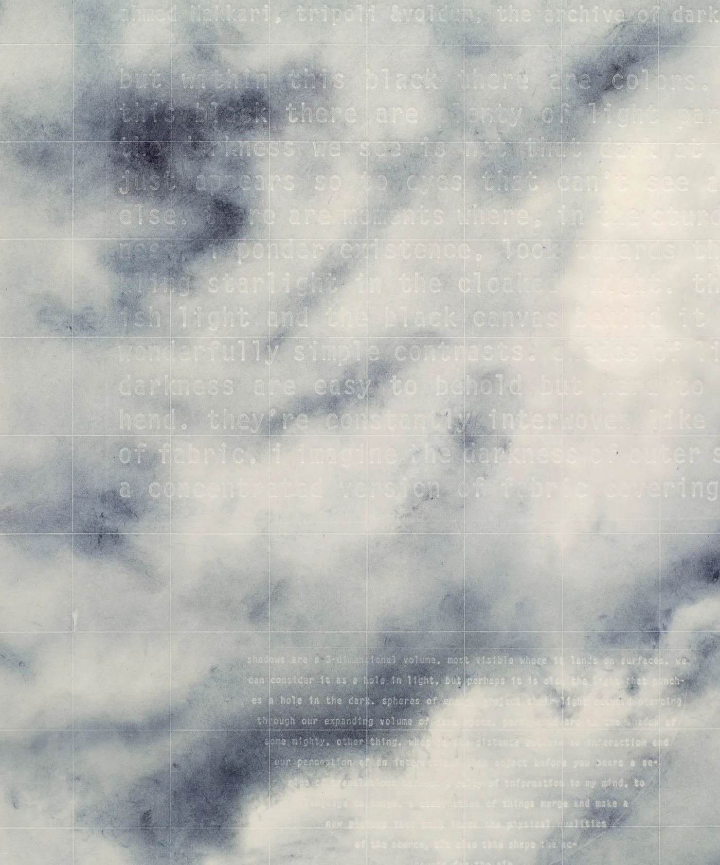 Kenturah Davis clouds IX, 2024