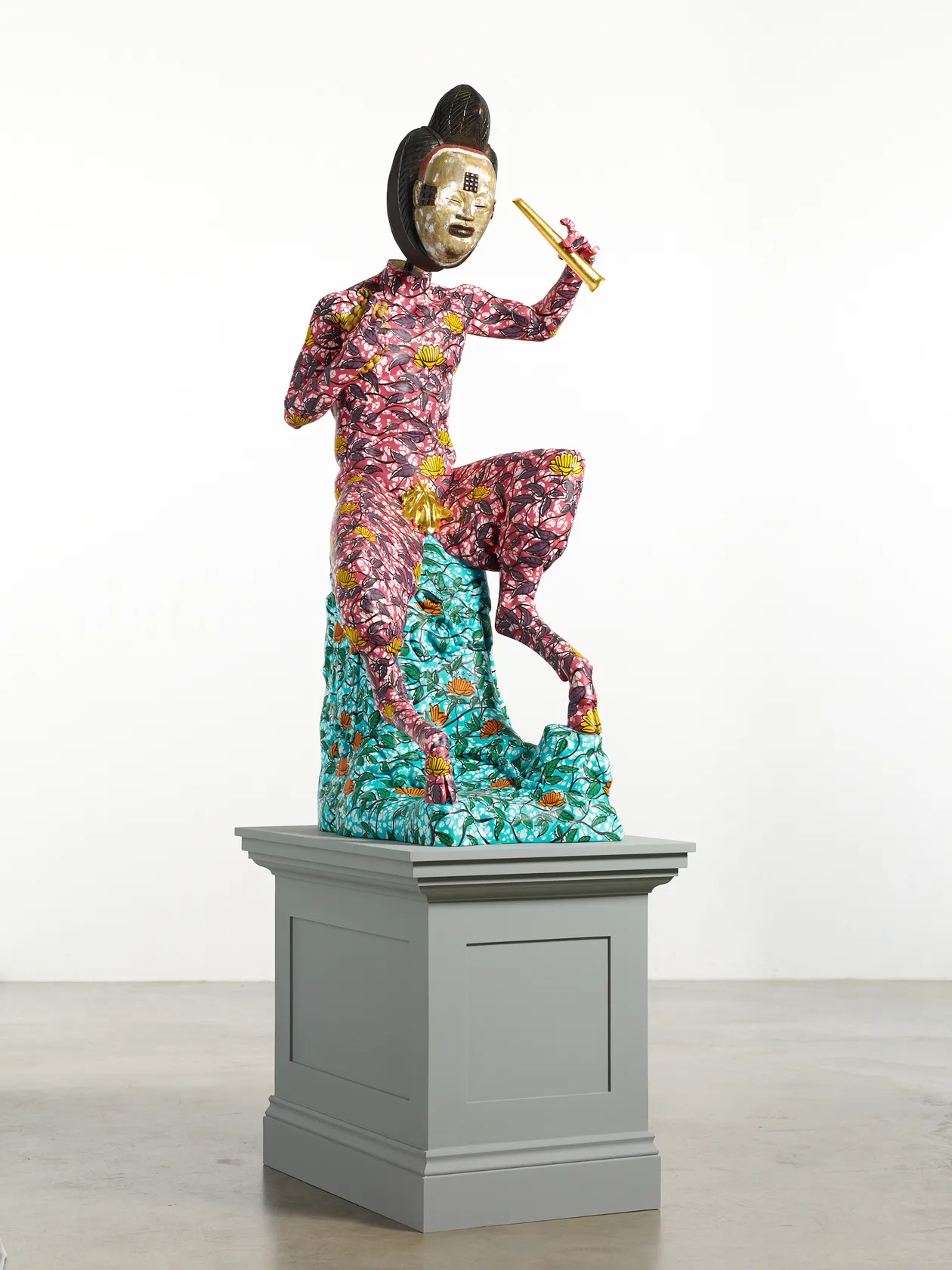 Yinka Shonibare Hybrid Sculpture (Pan), 2021
