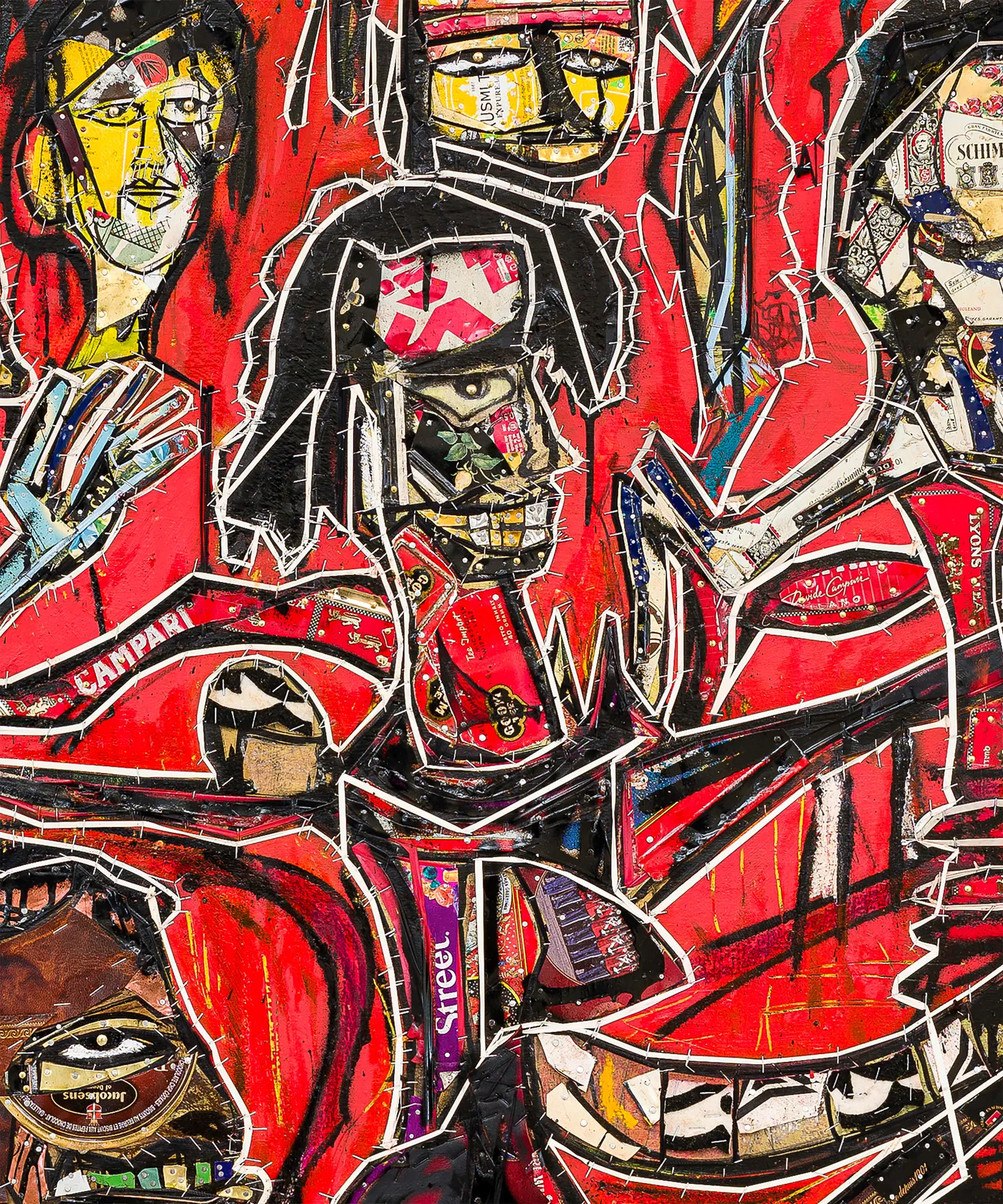 Alexandre Diop Les Flammes De l'Enfer Dans Les Yeux d'Un Homme – La Fourmilière, 2025