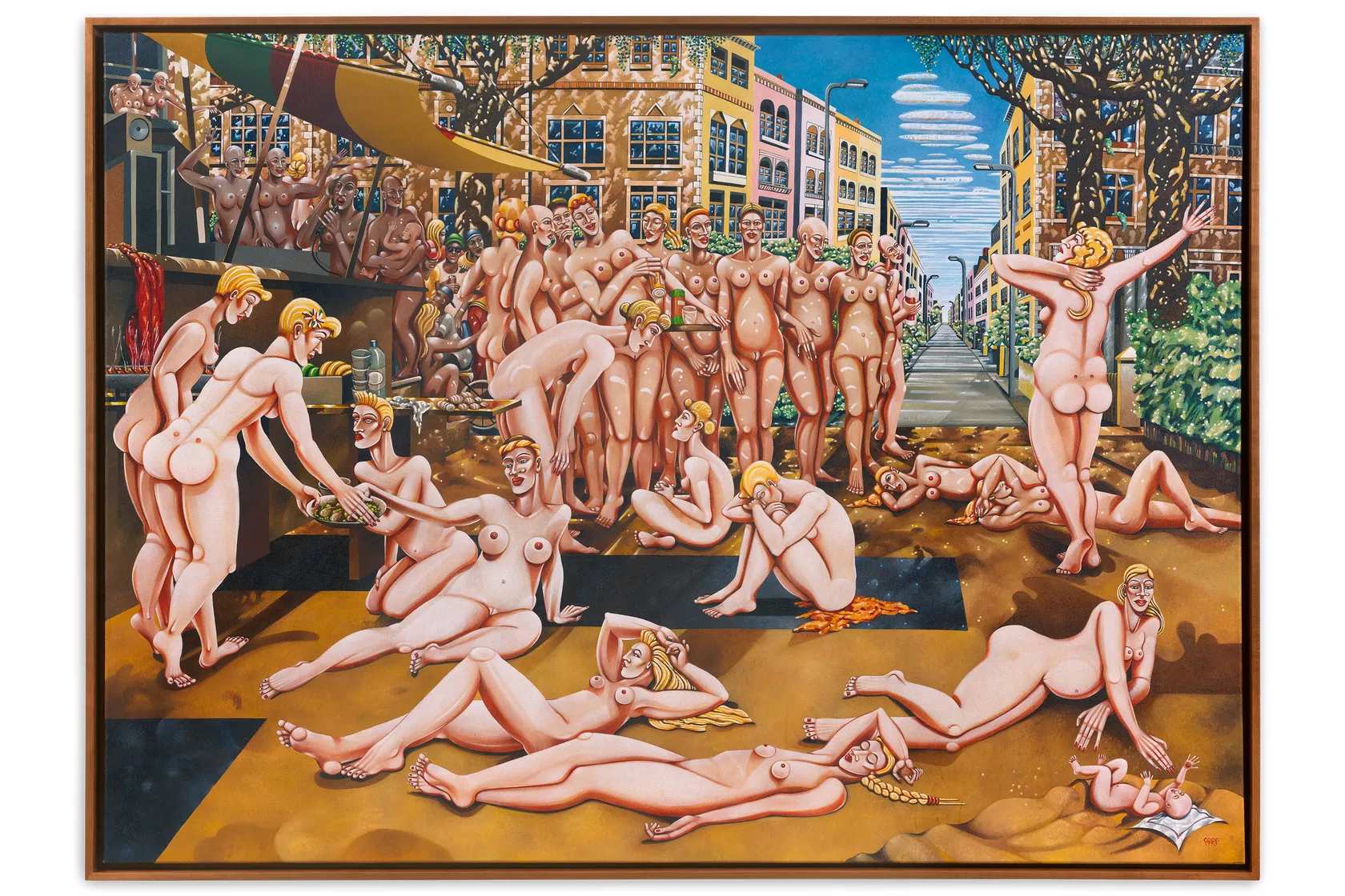 Caroline Coon Women of Ladbroke Grove - Carnival, 1993