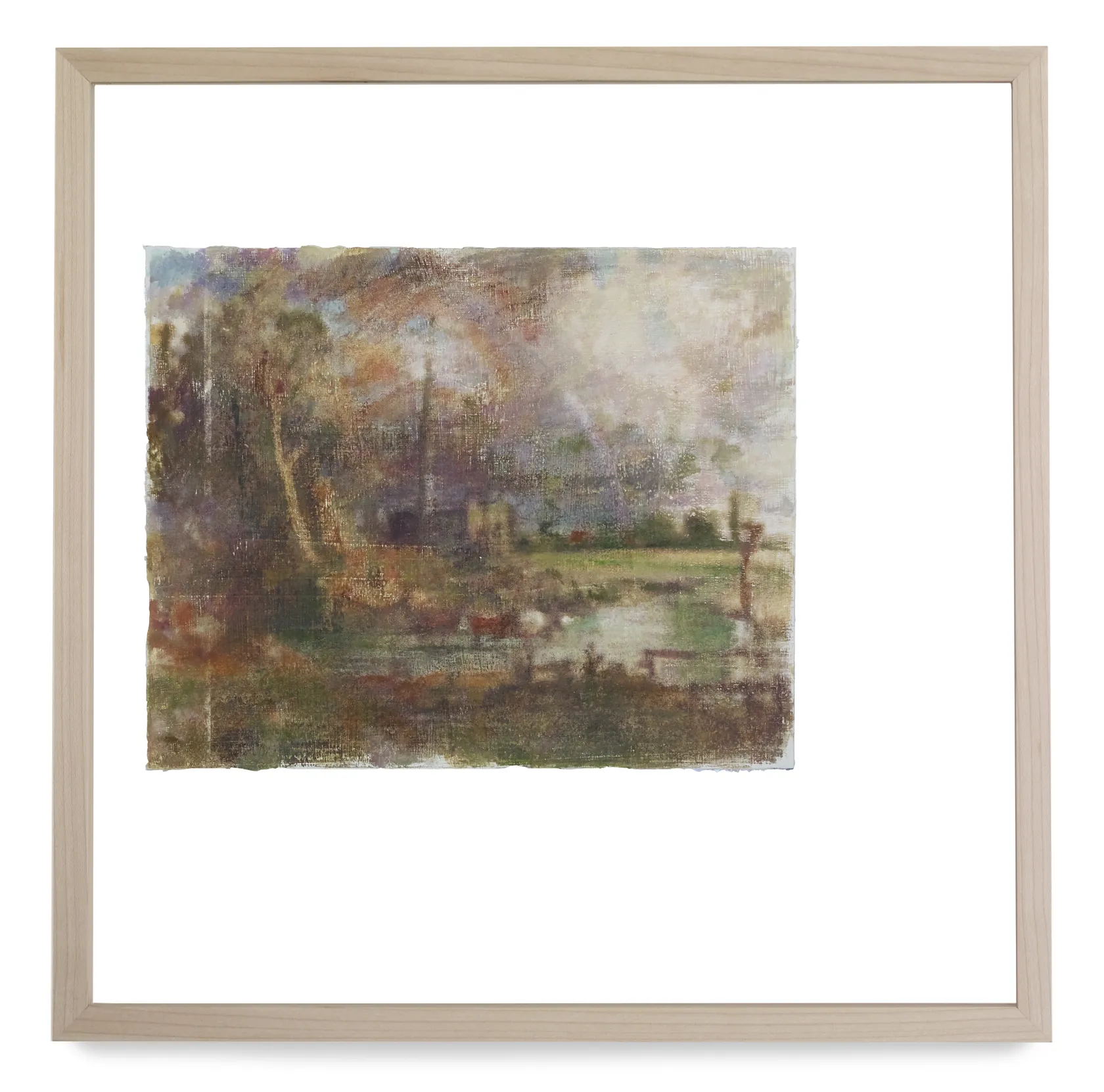 Juan Araujo Salisbury Cathedral from Meadows - glass study, 2018