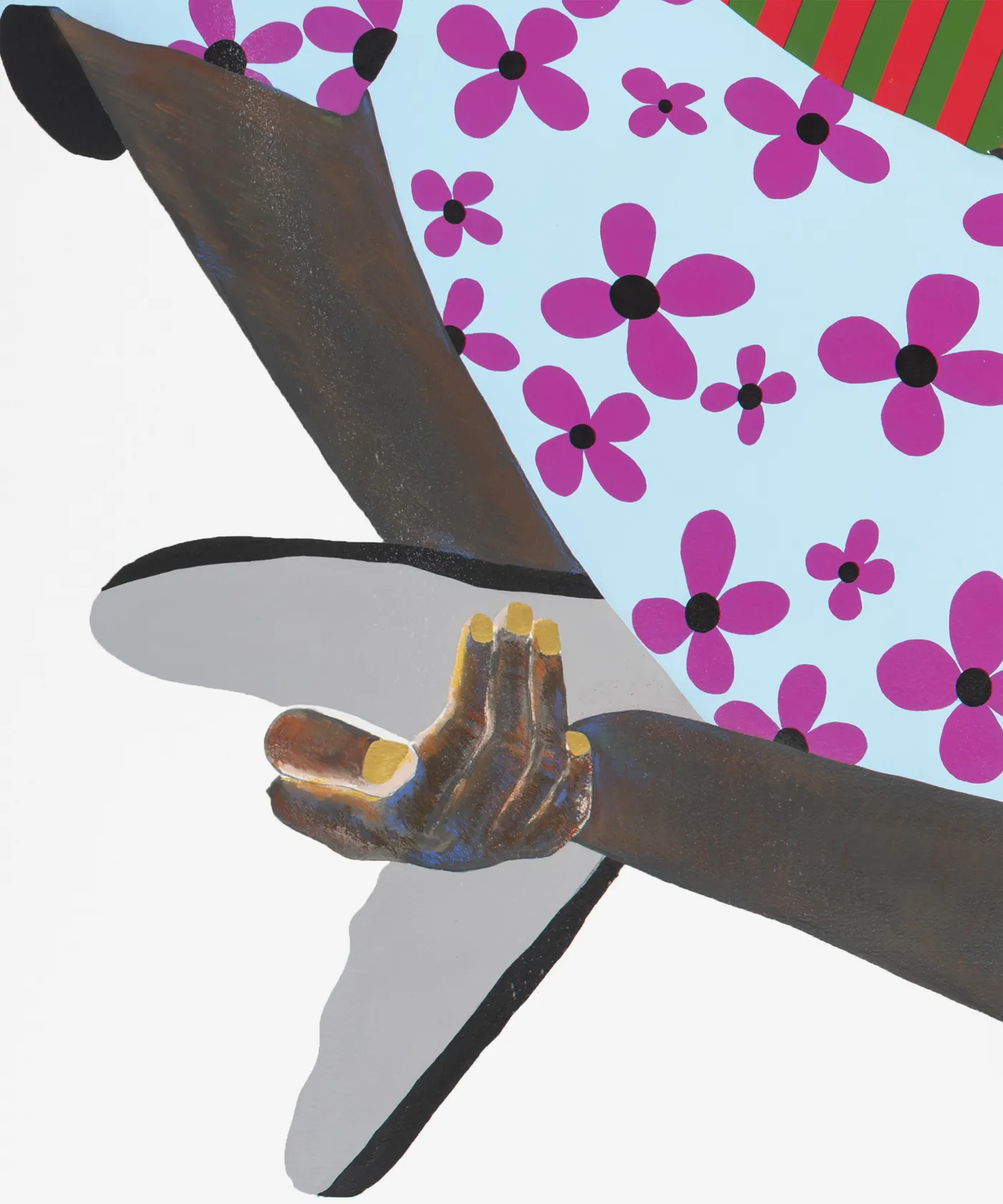 Deborah Roberts The liberator, 2021