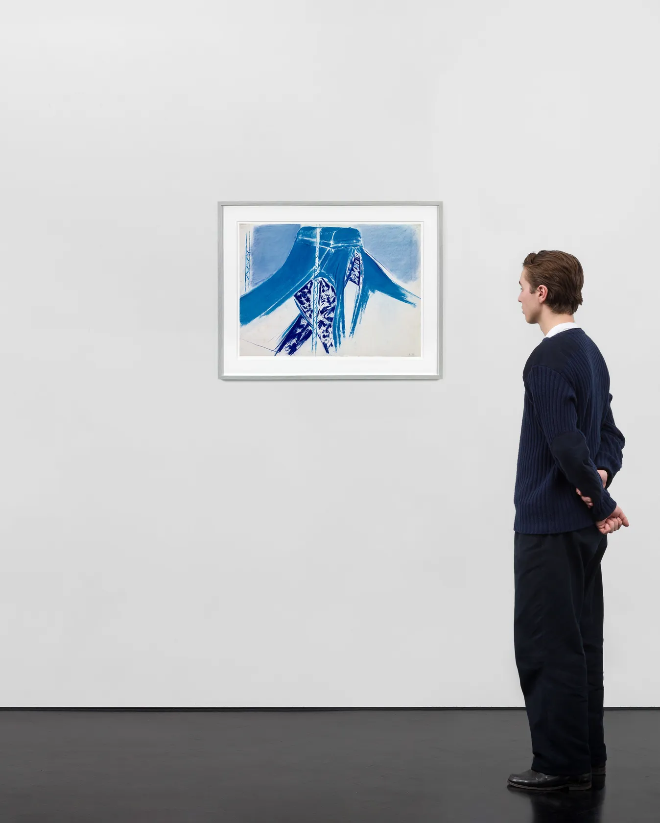 Denzil Forrester Study for Blue Tent, 1984