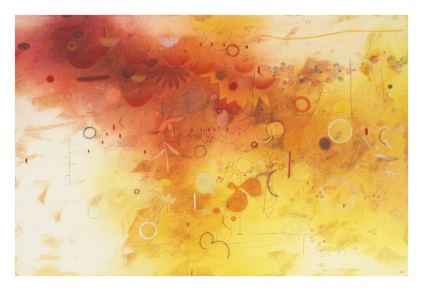 Typography of Standing Ruis #1, 2024
Mixed media on canvas
59 /12 x 89 1/2 inches