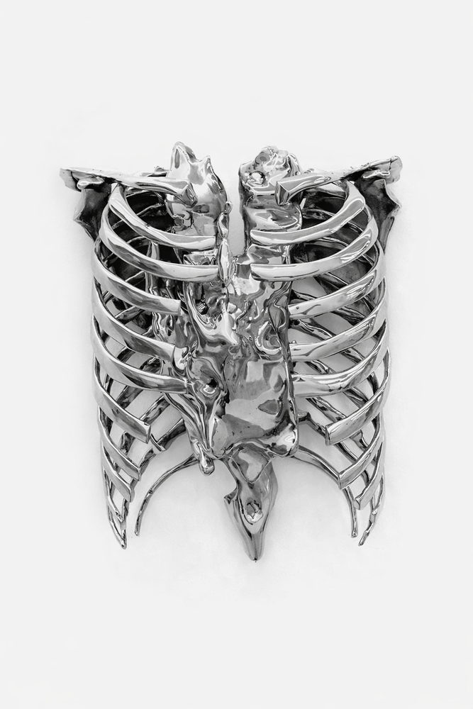 Marta Mattioli

Solastalgia, 2025

bronze, nickel chrome

17 1/2 x 12 x 10 in
45 x 30 x 25 cm