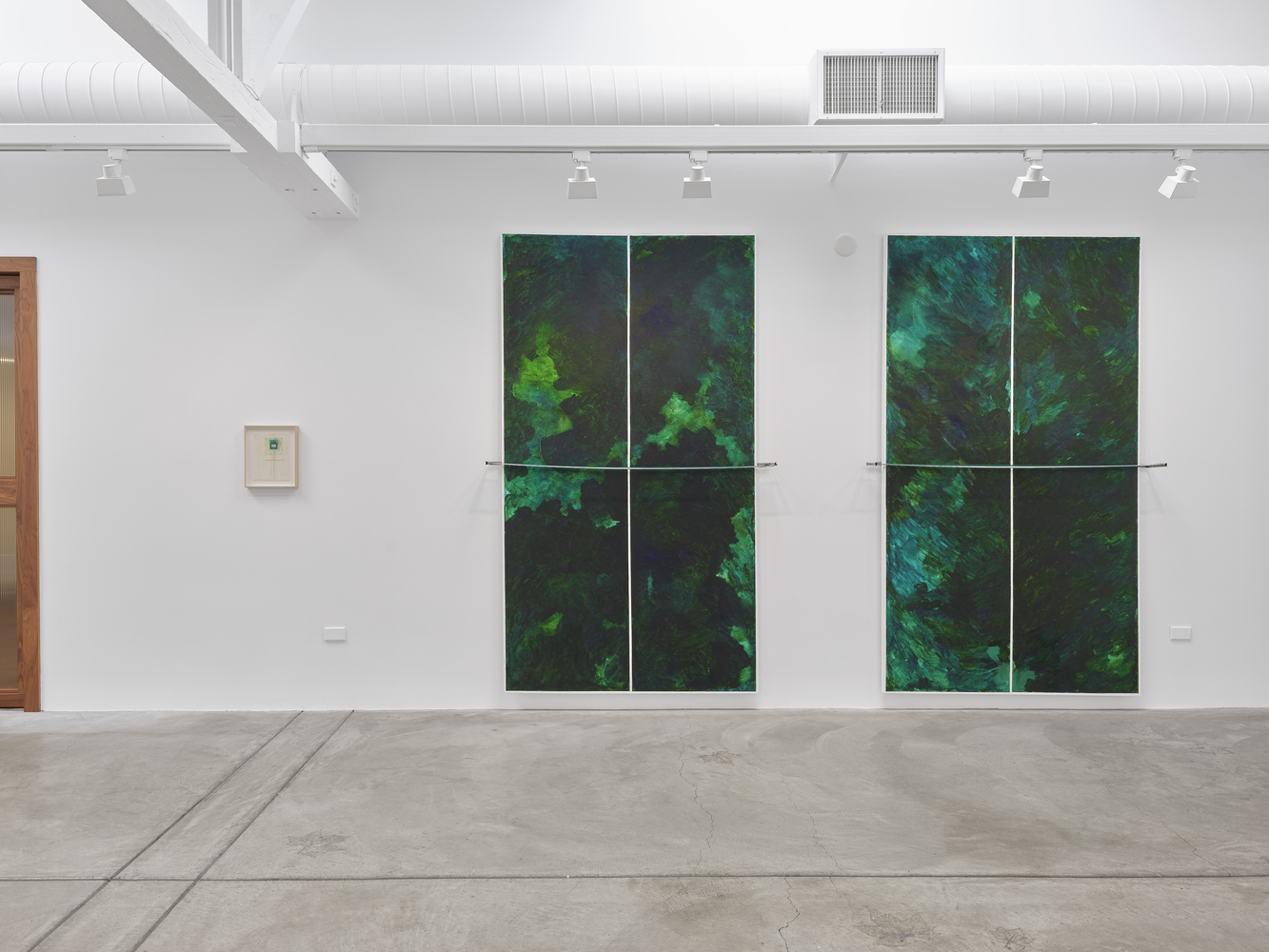 Barbara Stauffacher Solomon Garden = Grid = City installation view