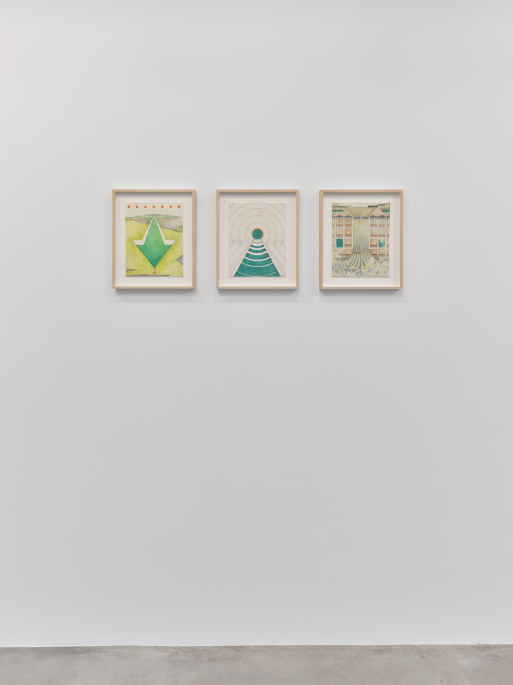 Barbara Stauffacher Solomon Garden = Grid = City installation view