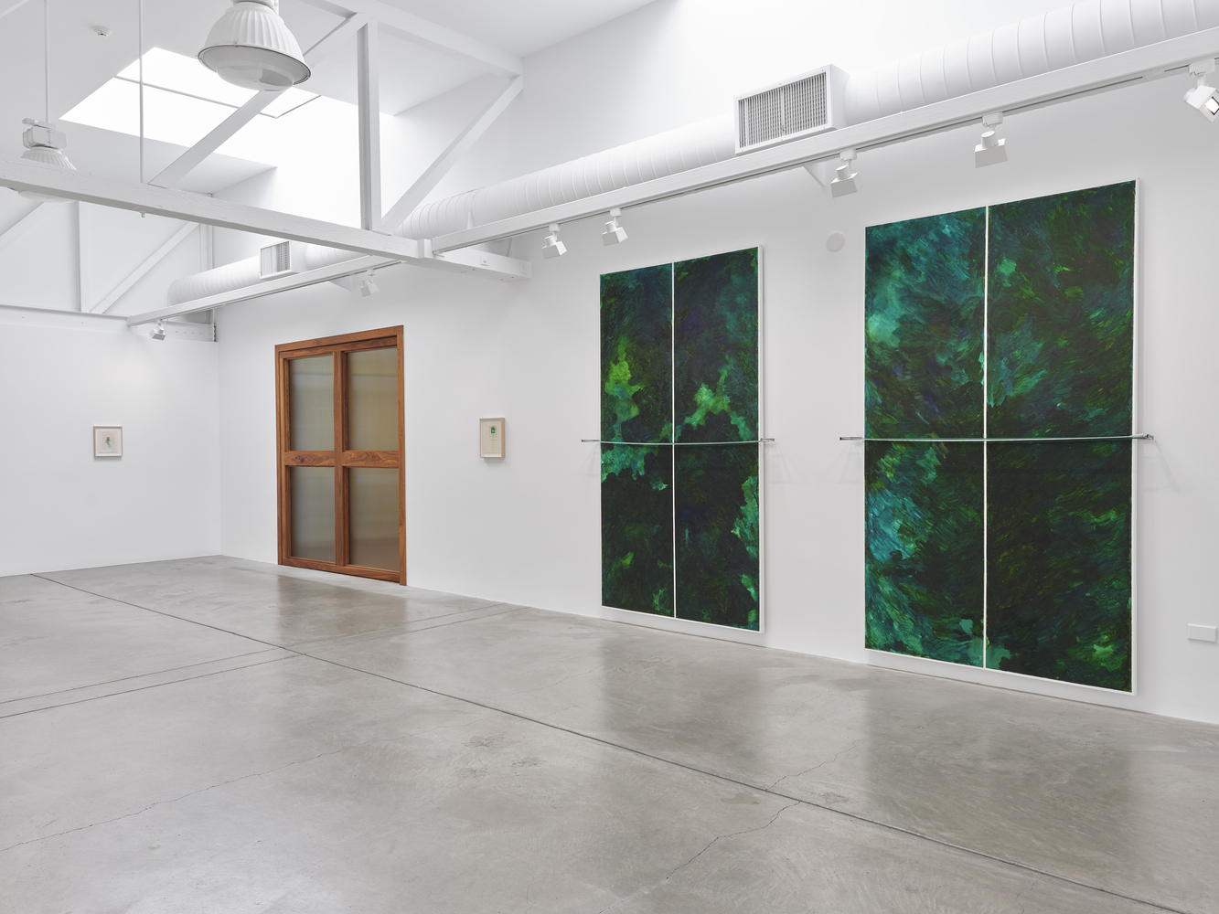 Barbara Stauffacher Solomon Garden = Grid = City installation view