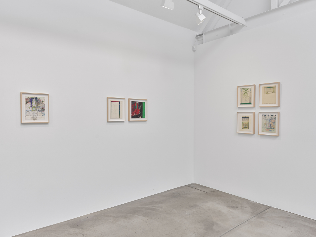 Barbara Stauffacher Solomon Garden = Grid = City installation view