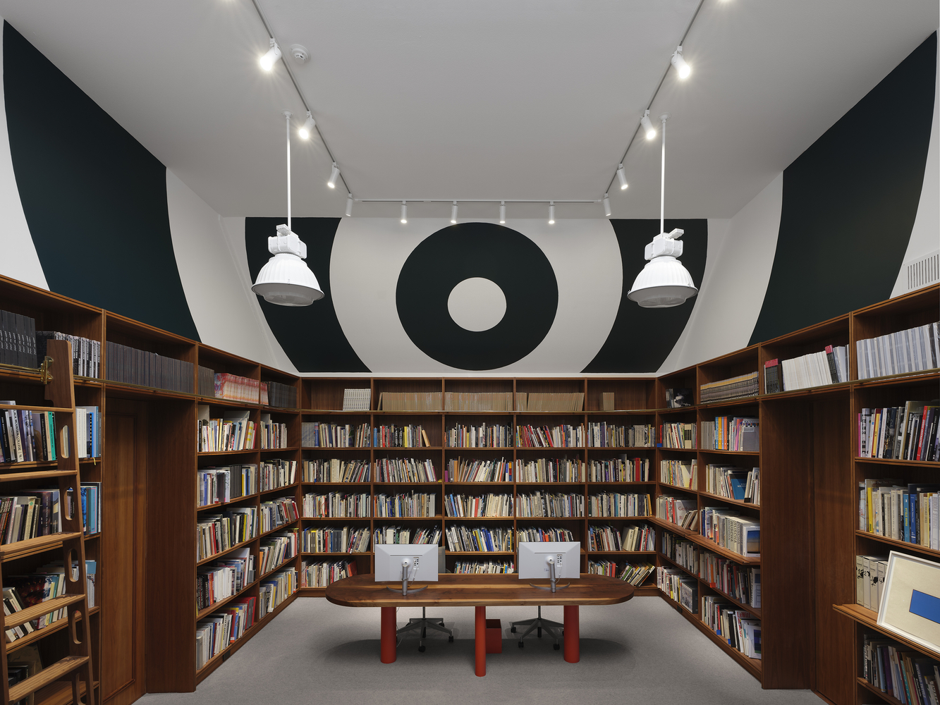 Barbara Stauffacher Solomon Garden = Grid = City installation view