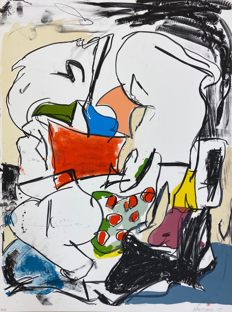 Eddie Martinez, No Title 1, 2015, Lithograph