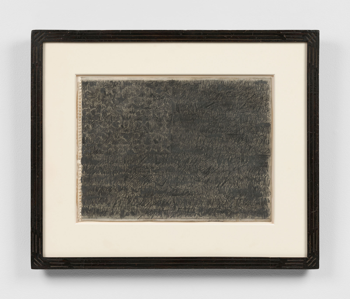 Flag, 1959

Graphite wash and graphite pencil

on sketchbook paper

12 x 16 inches

Private collection, New York
