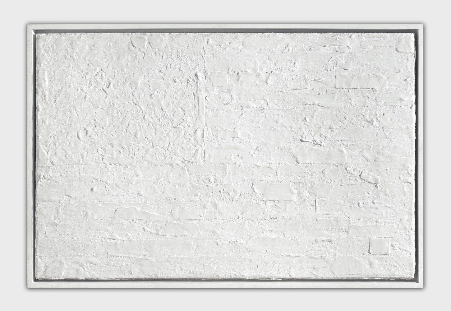 Flag, 1960&amp;ndash;86

Plaster and painted wood frame

13 3/8&amp;nbsp; 20 inches

Collection of Jasper Johns, Sharon, CT