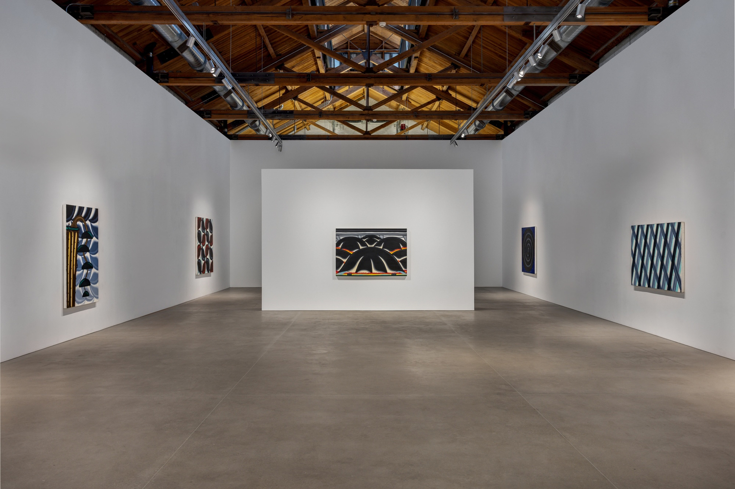 Installation view of Roger Brown: Weathervane, GRAY Chicago