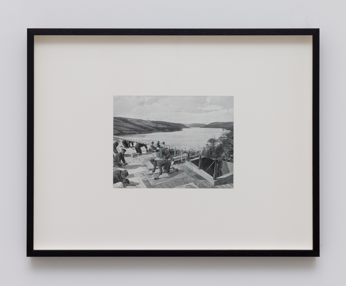 Bridge, 2025
Collage
6 3/4 &amp;times; 8 3/4 inches (17.3 &amp;times; 22.4 cm)
Framed:&amp;nbsp;16 1/2 &amp;times; 21 1/8 &amp;times; 1 1/2 inches (41.9 &amp;times; 53.7 &amp;times; 3.8 cm)