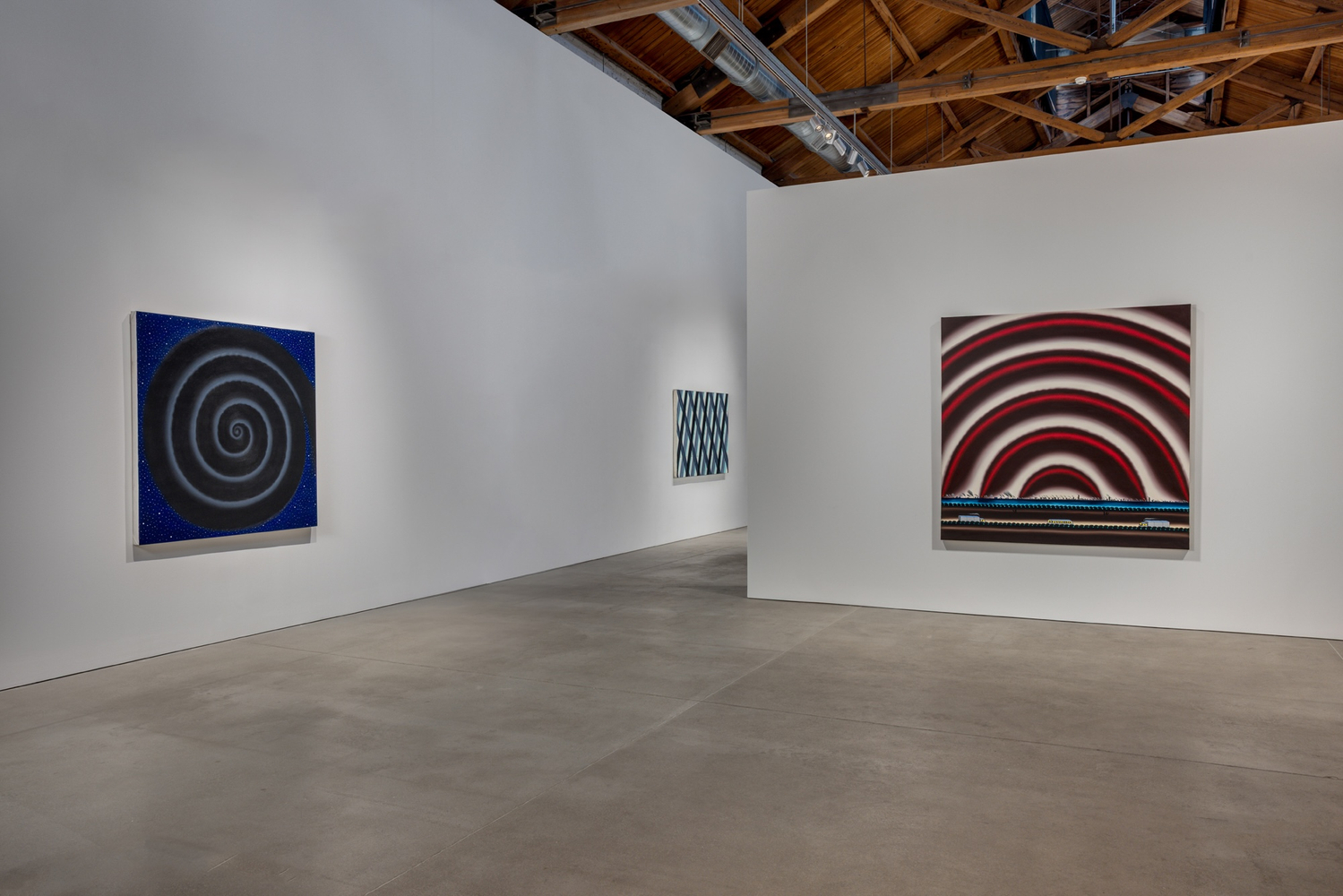 Installation view of Roger Brown: Weathervane, GRAY Chicago