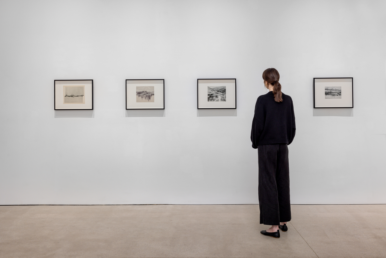 Installation view of John Stezaker: Raft, GRAY Chicago