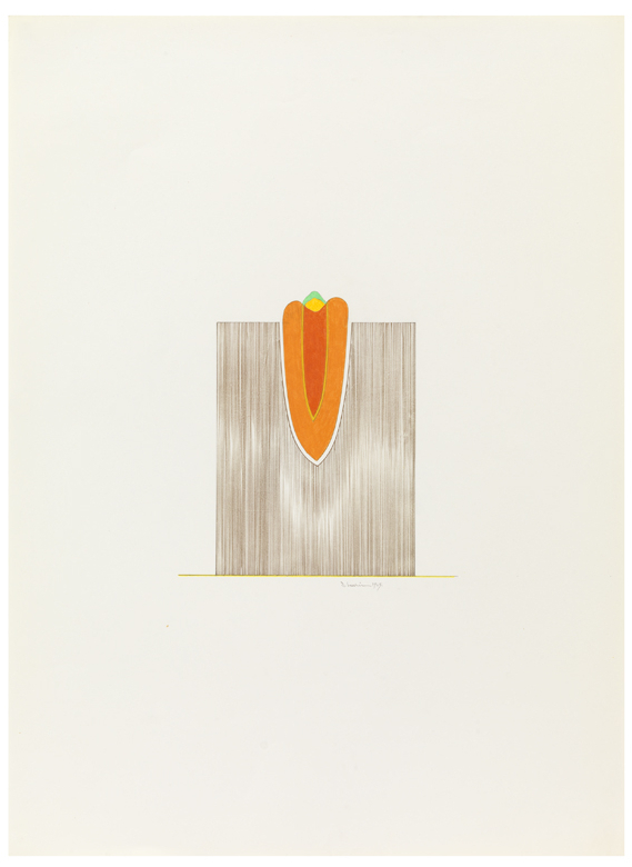 Untitled, 1965

Graphite and colored pencil on paper

30 1/8 x 22 1/8 inches
