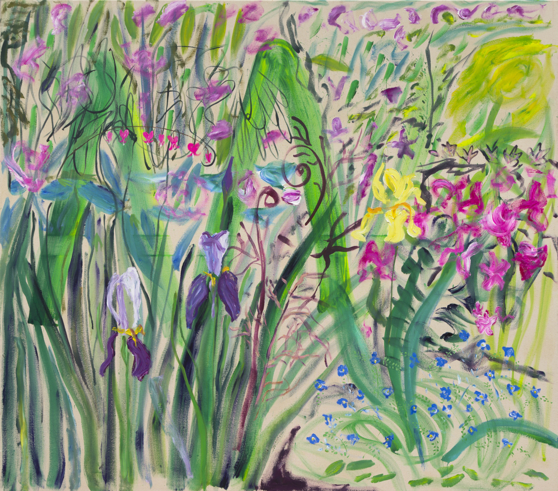 Sunnyside Garden, 2025
Acrylic on canvas
59 x 74 inches