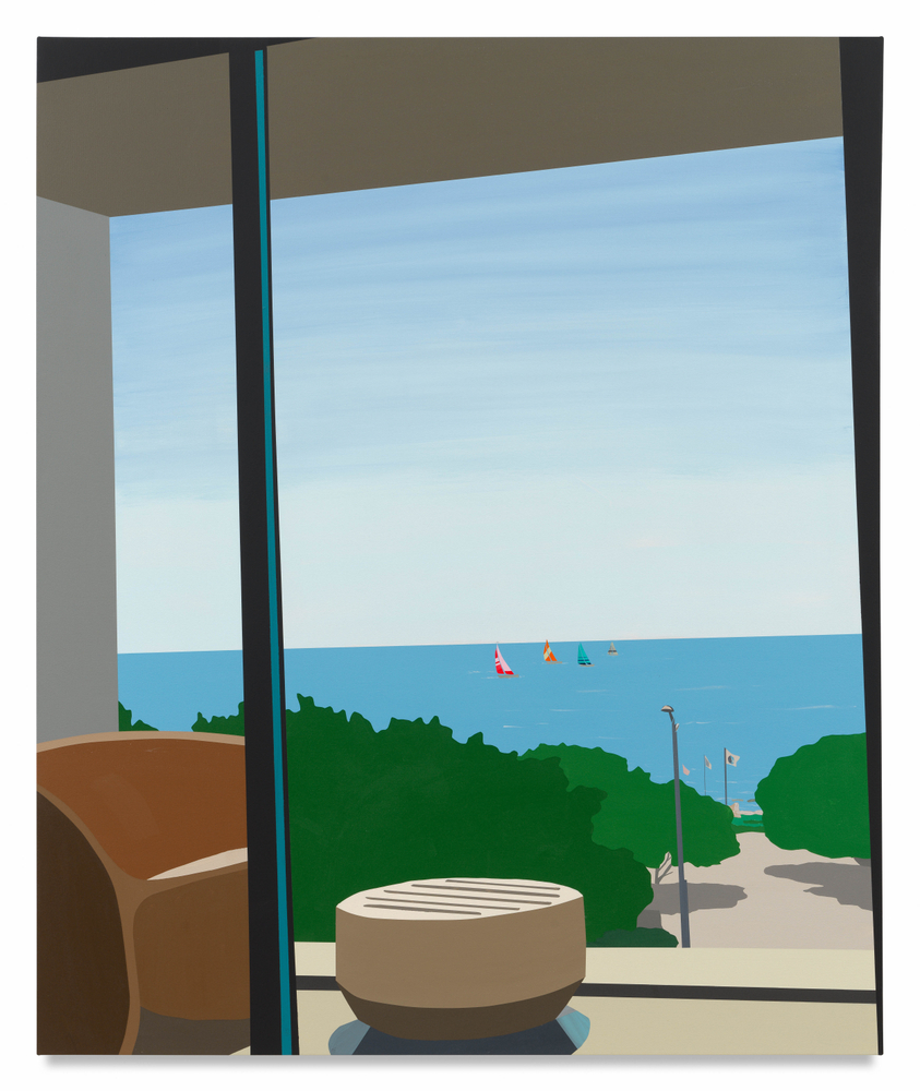 Brian Alfred,&amp;nbsp;The Sailors, 2025, Acrylic on canvas,
60 x 50 inches, 152.4 x 127 cm, MMG#38286