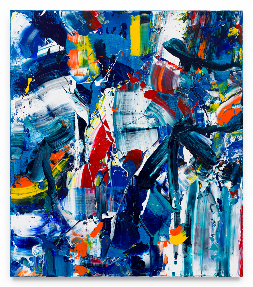 Michael Reafsnyder,&amp;nbsp;Fill Station, 2025, Acrylic on linen,
46 x 40 inches, 116.8 x 101.6 cm, MMG#37606