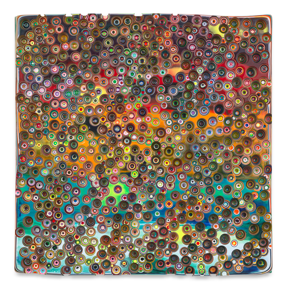 Markus Linnenbrink, VISIONANDTELEVISION, 2026,
Epoxy resin and pigments on wood, 48 x 48 inches,
121.9 x 121.9 cm, MMG#38507