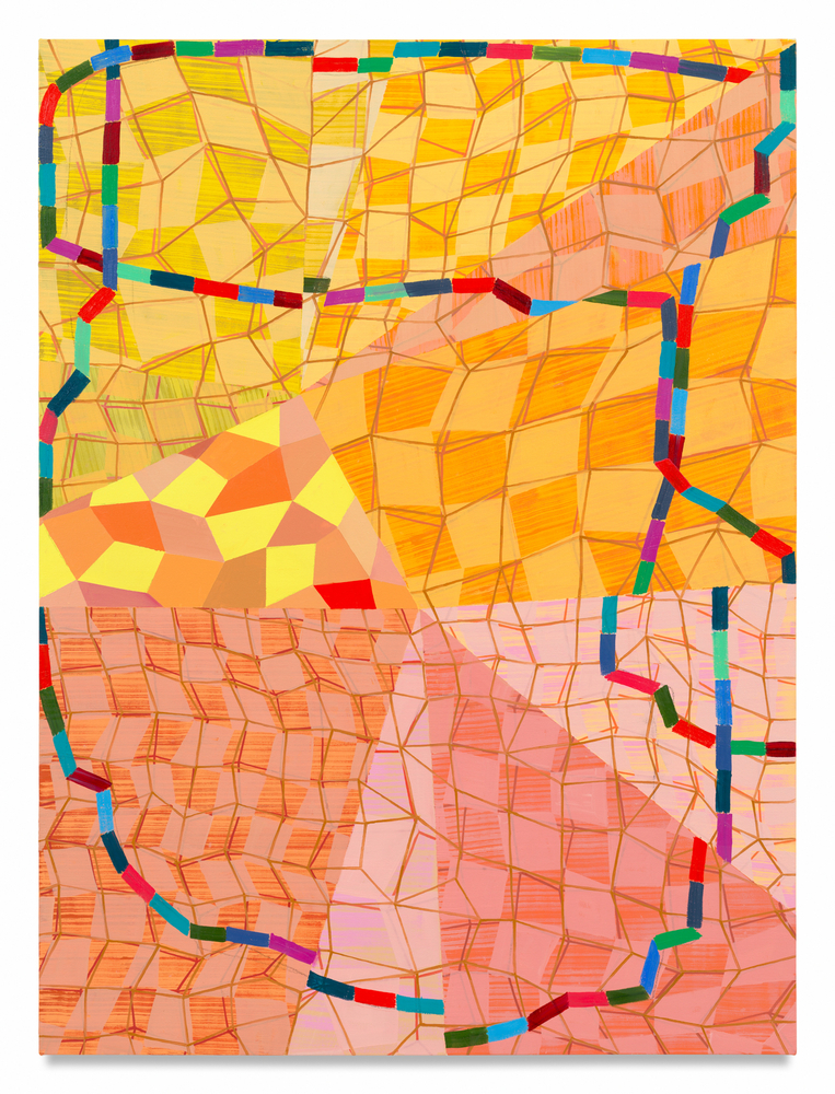 Lisa Corinne Conditional Track, 2026,
Oil on canvas, 48 1/4 x 36 inches,
122.6 x 91.4 cm, MMG#38618