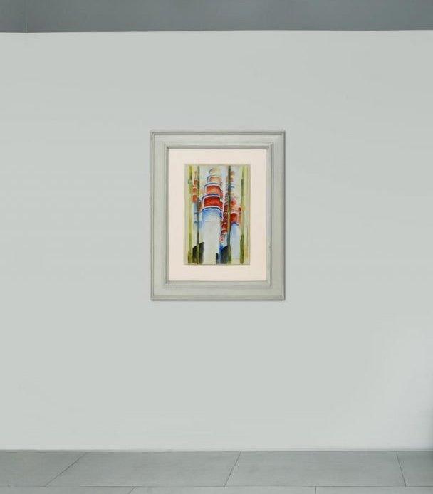 Installation rendering:
Franti&amp;scaron;ek Kupka (1871-1957)
La mont&amp;eacute;e (Ascent), 1923&amp;nbsp;
Gouache on paper
19 11/16 x 12 in. (50 x 32.3 cm)