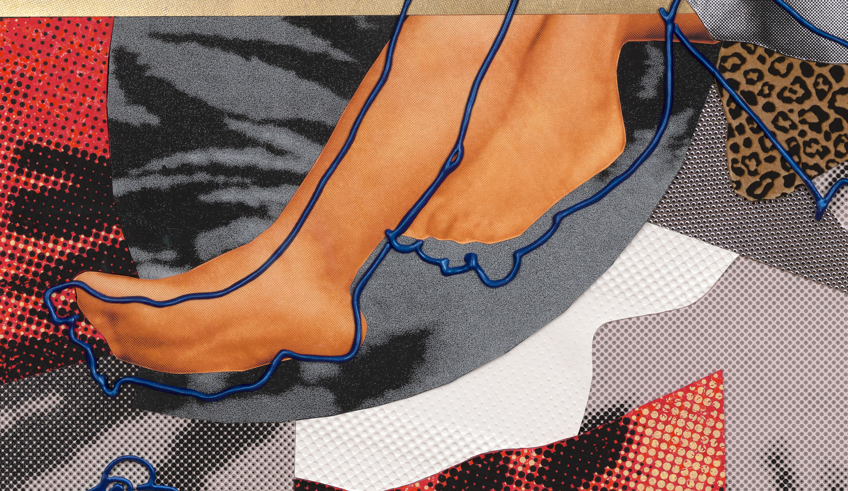 Jet Blue #24 Deux, 2025 (detail)