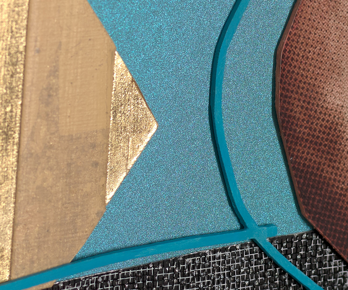 Jet Blue #32 Deux, 2025 (detail)