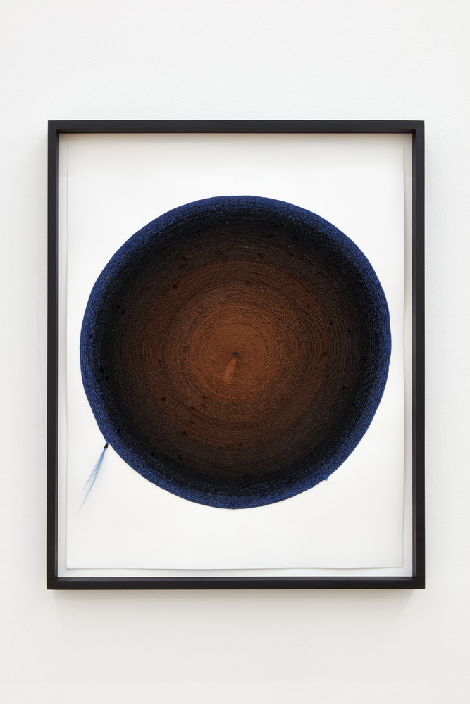 Malcolm Peacock

For Bankole, 2025

Synthetic hair on paper, framed

24 x 19 inches (61 x 48.3 cm), sheet
25 7/8 x 20 7/8 inches (65.7 x 53 cm), framed

(MP25-01)