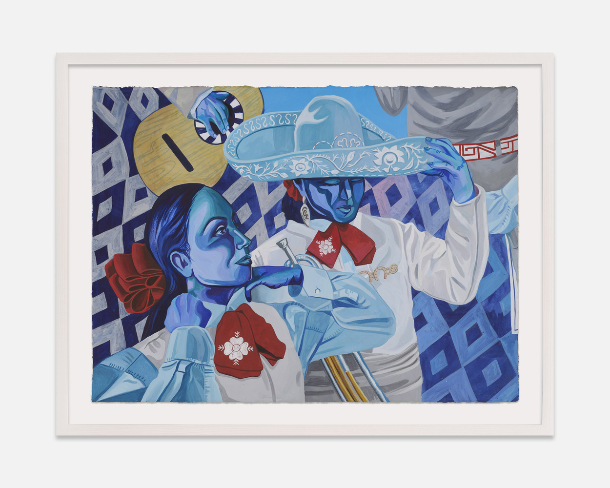 Aliza Nisenbaum
Untitled (Serenata), 2026
Gouache and watercolor on paper
22 x 30 inches (55.9 x 76.2 cm)