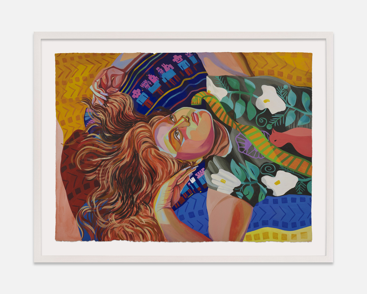 Aliza Nisenbaum
Untitled (Marisol), 2026
Gouache and watercolor on paper
22 x 30 inches (55.9 x 76.2 cm)