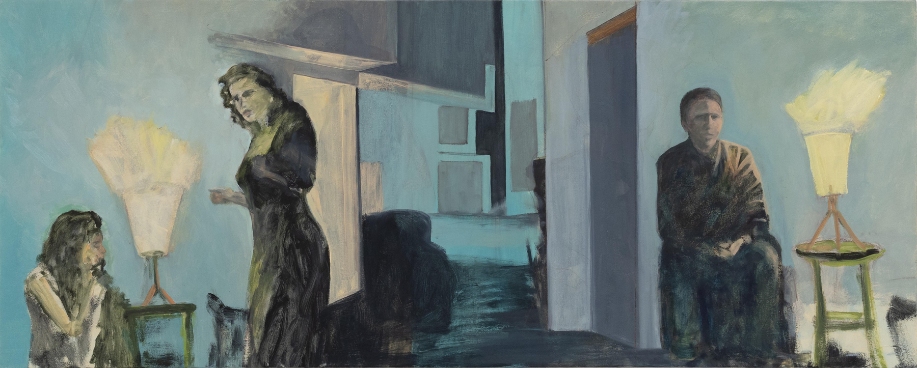 Blue Room, 2001, by William Leavitt