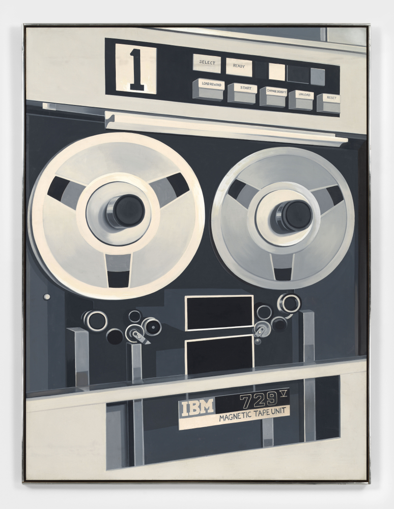 Lowell Nesbitt

IBM 729, 1965

Oil on canvas

80 x 60 inches