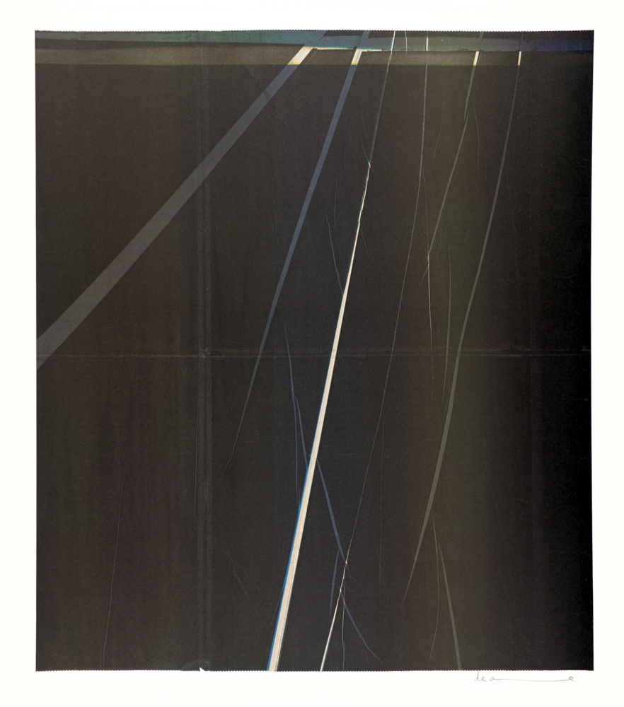 Anne Deleporte Lightning, 2019 ink on paper mounted on Arches paper 25 5/8 x 22 3/4 inches