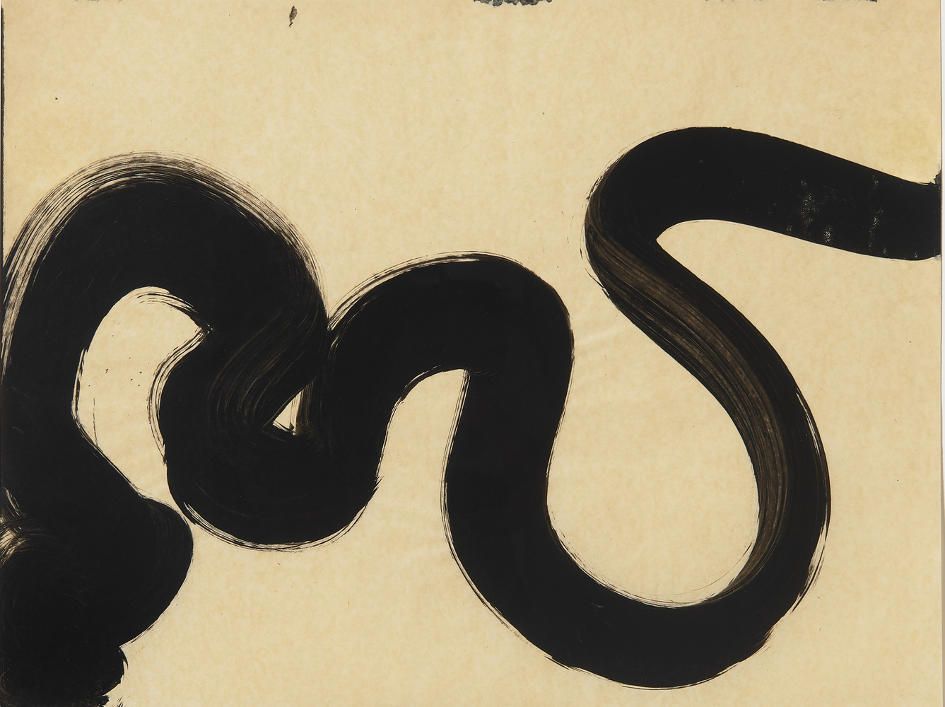 Al Held 60-277, 1960 India ink on paper paper: 18 x 23 3/4 inches frame: 21 1/2 x 27 1/4 x 1 5/8 inches