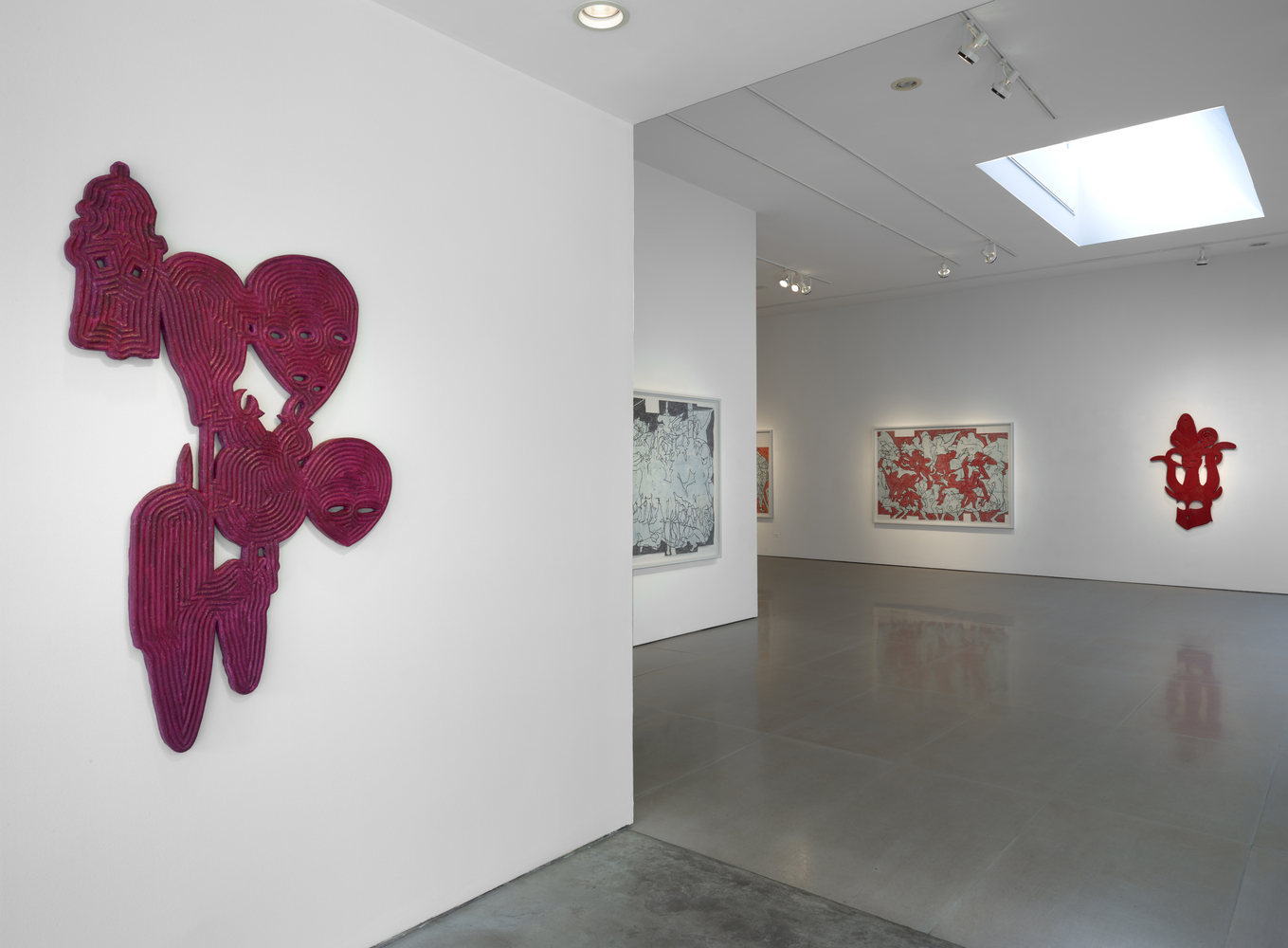 Installation view of&amp;nbsp;Bo Joseph | Feeding the Beast&amp;nbsp;at McClain Gallery,&amp;nbsp;September 2020