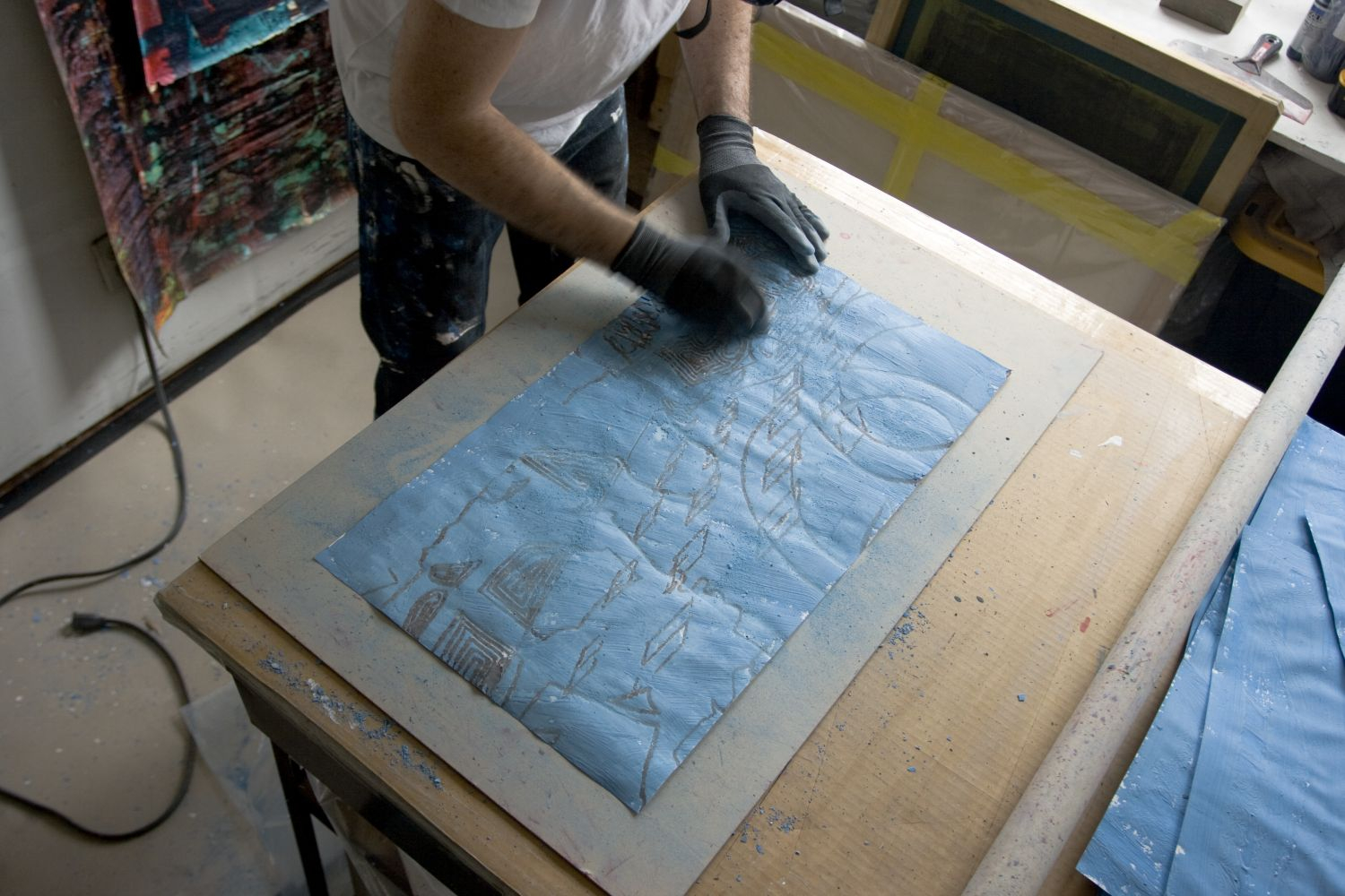 BO JOSEPH IN HIS STUDIO