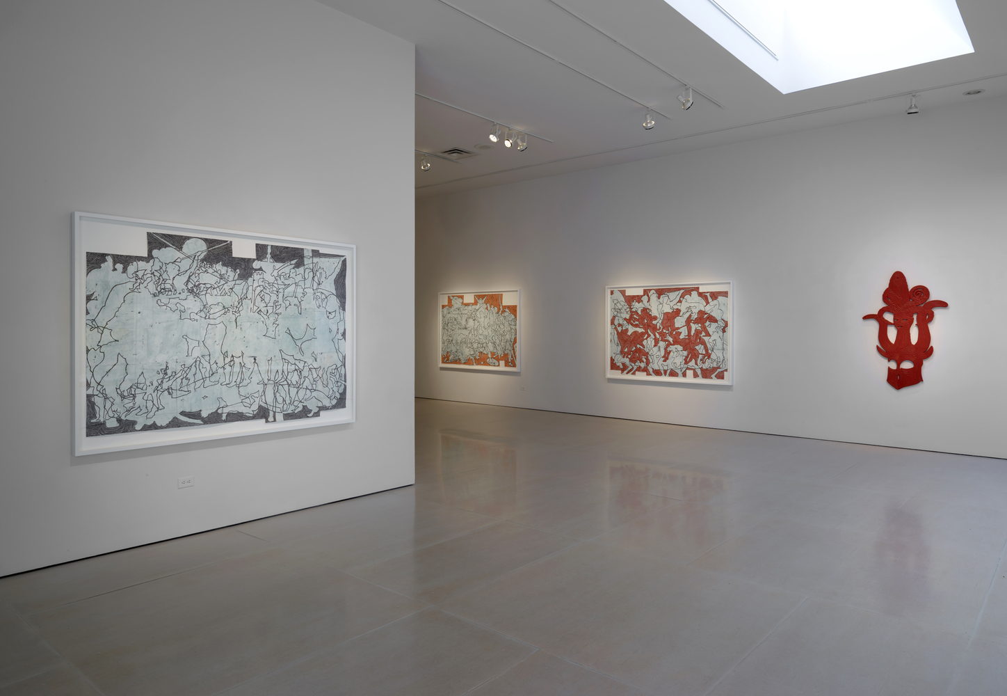 Installation view of&amp;nbsp;Bo Joseph | Feeding the Beast&amp;nbsp;at McClain Gallery,&amp;nbsp;September 2020