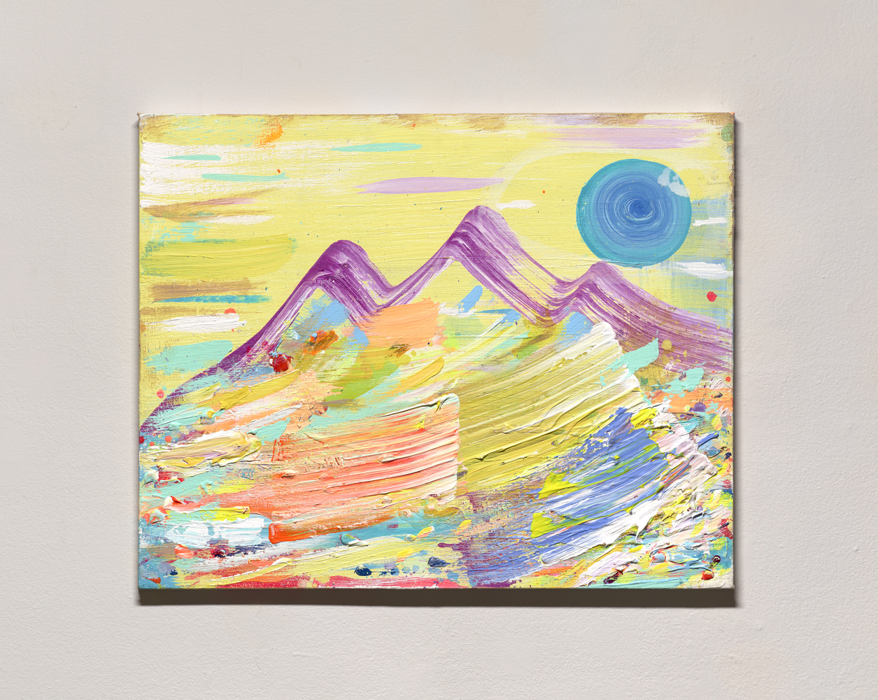 Brendan Cass

Almighty Mountain (Healing Place), 2021

acrylic on canvas

24 x 30 inches

&amp;nbsp;