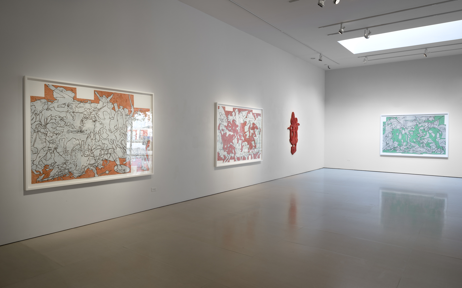 Installation view of&amp;nbsp;Bo Joseph | Feeding the Beast&amp;nbsp;at McClain Gallery,&amp;nbsp;September 2020