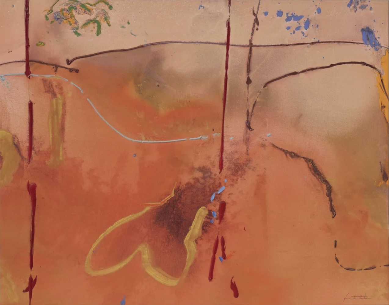 HELEN FRANKENTHALER (1928-2011)

Driving East

2002

Acrylic on canvas

52 1/8 x 81 1/2 inches
132.4 x 207cm